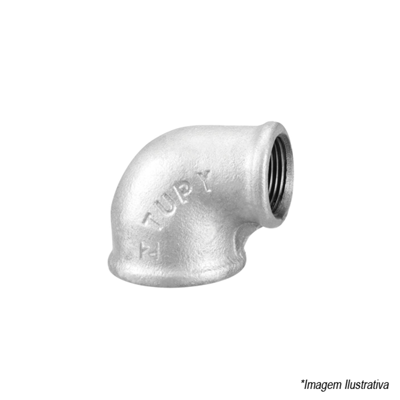 Cotovelo de Redução Galvanizado 3/4x1/2´ 120802933 Tupy