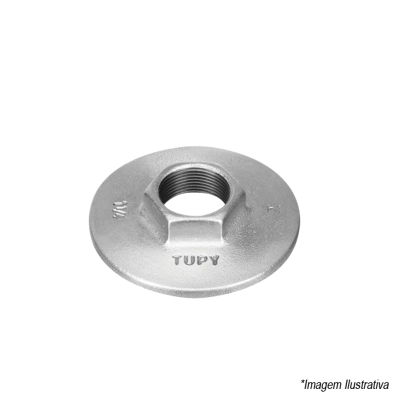 Flange Galvanizada Sextavada 1´ 120169027 Tupy
