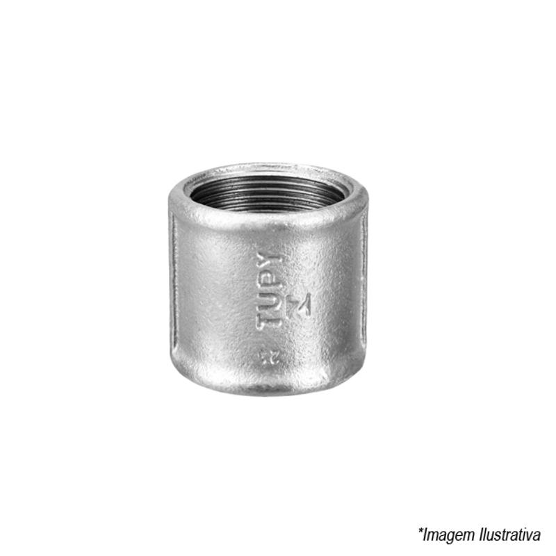 Luva Galvanizada 1/2´ 123100433 Tupy