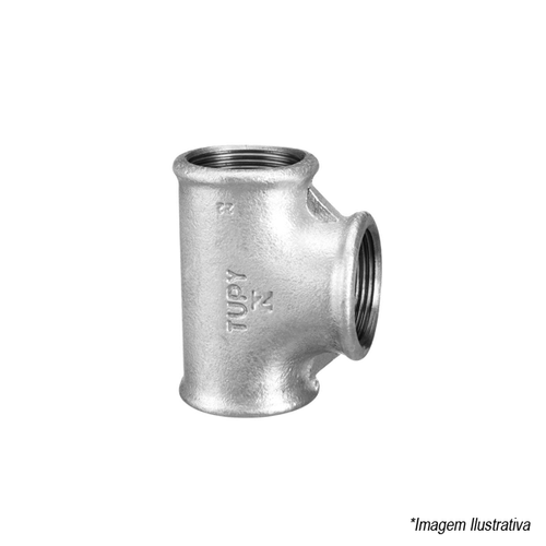 Tê Galvanizado 2´ 120148394 Tupy