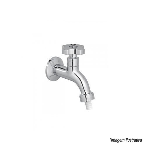 Torneira para Jardim e Tanque com Adaptador de Mangueira Standard  Deca