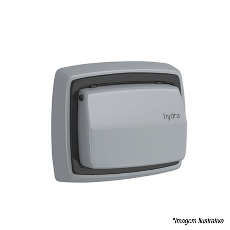 Acabamento para Válvula de Descarga Hydra Max Cinza - Deca Acabamento para Válvula de Descarga Hydra Max Cinza - Deca