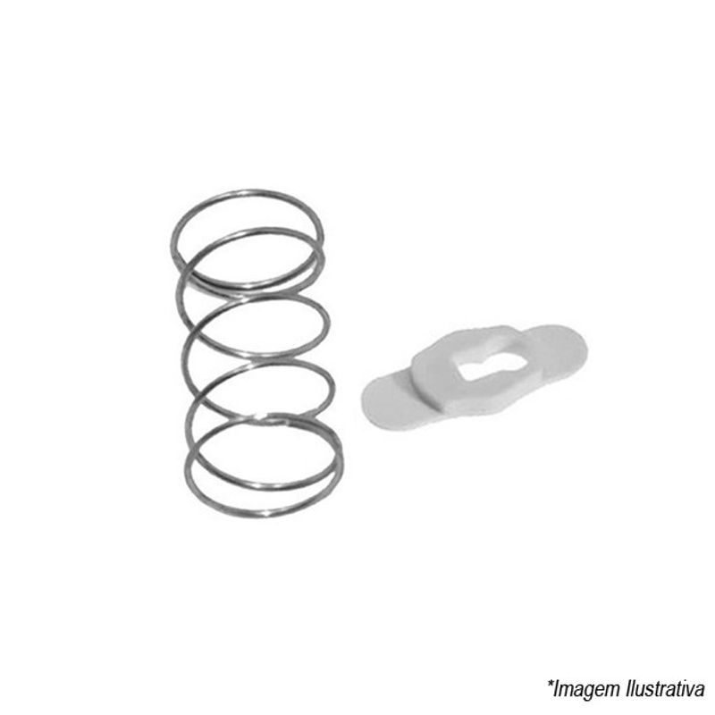 Kit Mola/Chave para Válvula de Descarga 1.1/2 Docol 00020700 Kit Mola/Chave para Válvula de Descarga 1.1/2 Docol 00020700