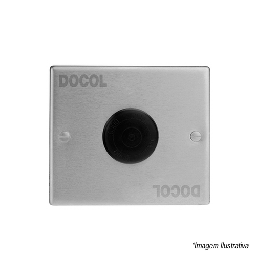 Válvula para Piso Pematic  Aço Escovado - Docol