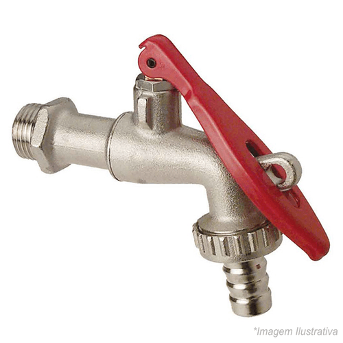 Torneira de Esfera para Cadeado 1/2´  Wog