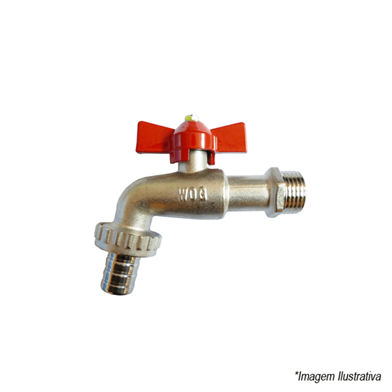 Torneira de Esfera Borboleta 3/4´  Wog Torneira de Esfera Borboleta 3/4´  Wog