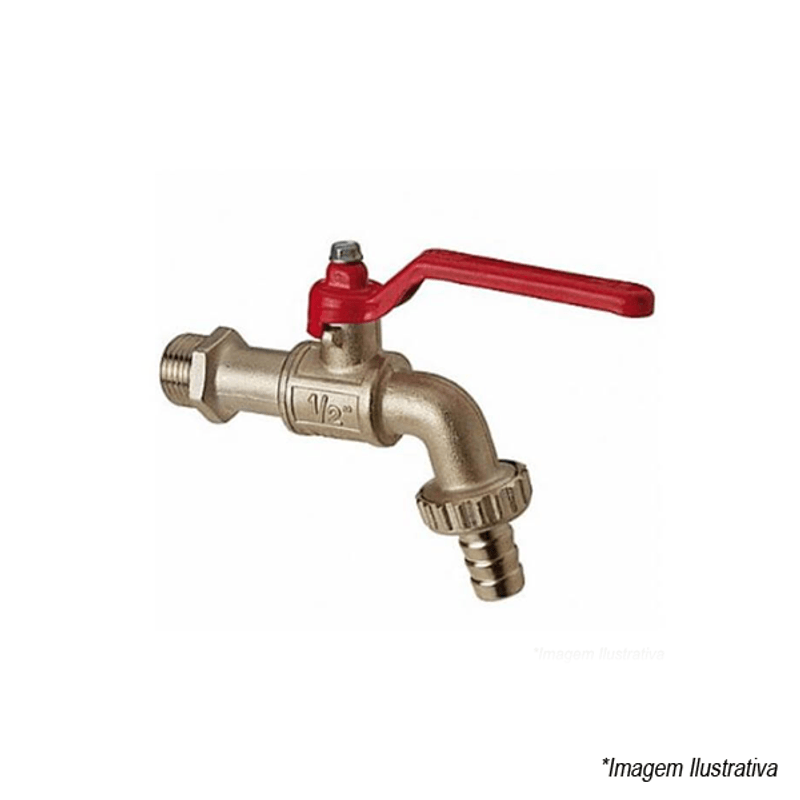 Torneira Esfera de Alavanca 1/2´  Wog Torneira Esfera de Alavanca 1/2´  Wog