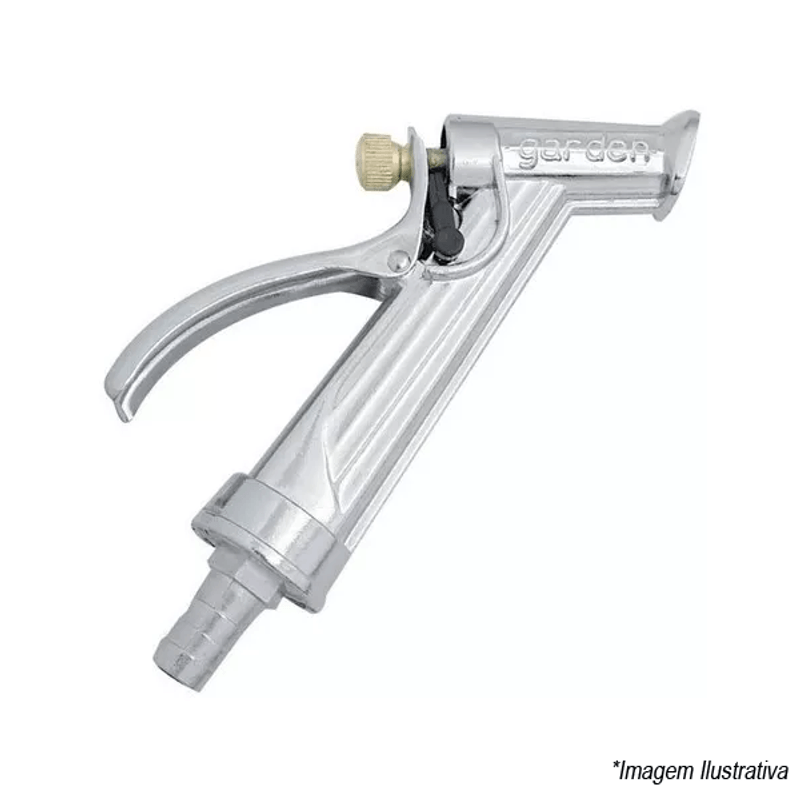Esguicho Revolver 1/2 Cromado 11701G Garden Esguicho Revolver 1/2 Cromado 11701G Garden