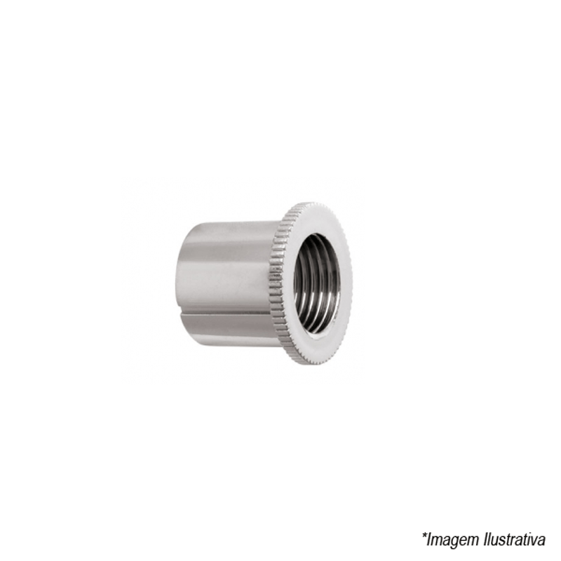 Preme de Canopla Cromado 10mm 100102410 Blukit Preme de Canopla Cromado 10mm 100102410 Blukit