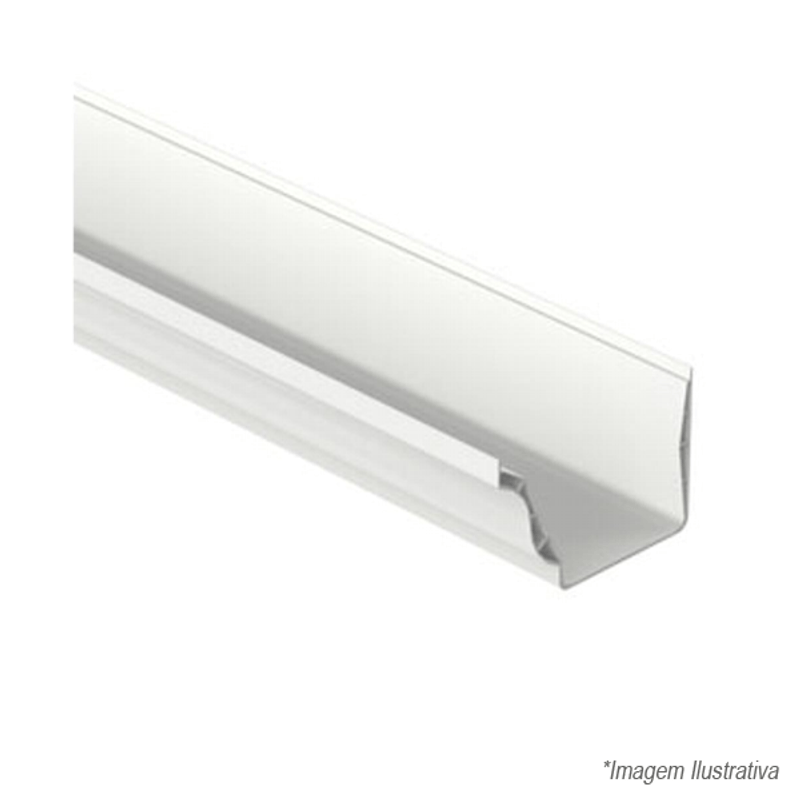 Calha Aquapluv Style com 3 Metros Branco - 13029377 - TIGRE Calha Aquapluv Style com 3 Metros Branco - 13029377 - TIGRE