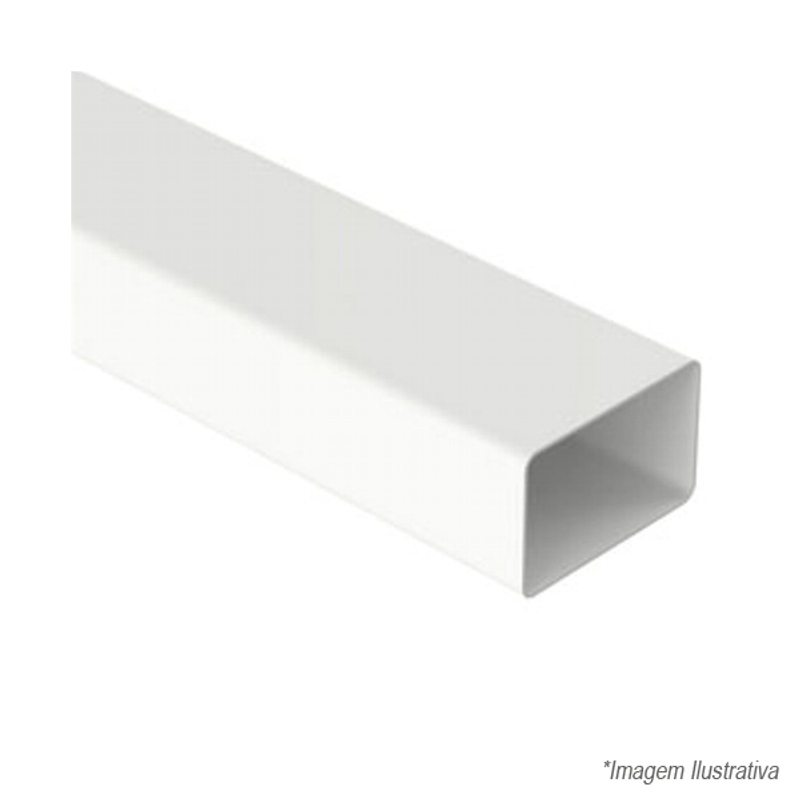 Condutor Retangular Aquapluv Style Branco - 13121222 - TIGRE Condutor Retangular Aquapluv Style Branco - 13121222 - TIGRE