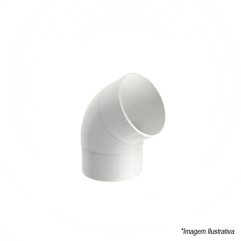 Joelho 60° Graus Condutor Circular Aquapluv Style Branco - 32163068 - TIGRE Joelho 60° Graus Condutor Circular Aquapluv Style Branco - 32163068 - TIGRE