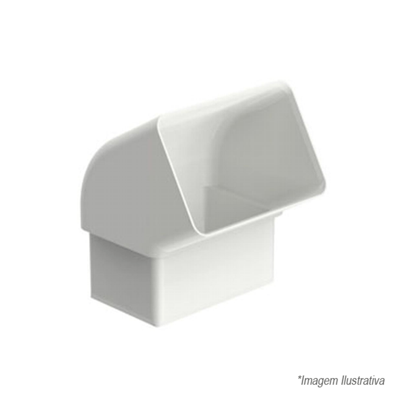 Joelho 60° Retangular Aquapluv Style Branco - 32163122 - TIGRE Joelho 60° Retangular Aquapluv Style Branco - 32163122 - TIGRE