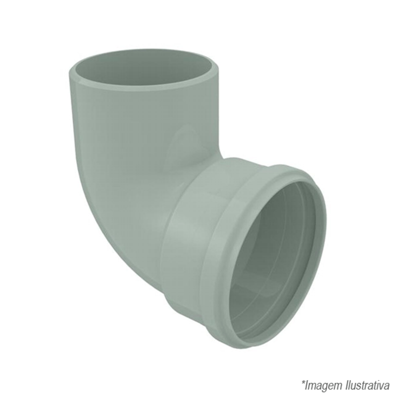 Joelho 60° Graus Condutor Circular Aquapluv Style Branco - 32163068 - TIGRE Joelho 60° Graus Condutor Circular Aquapluv Style Branco - 32163068 - TIGRE