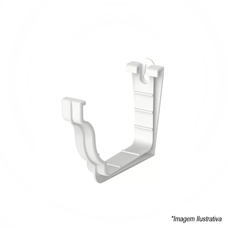 Suporte de PVC Aquapluv Style Branco - 32197760 - TIGRE Suporte de PVC Aquapluv Style Branco - 32197760 - TIGRE