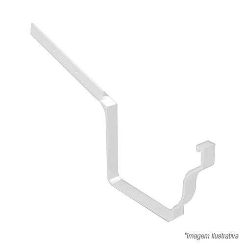 Suporte Dobrado Aquapluv Style Branco - 32208720 - TIGRE