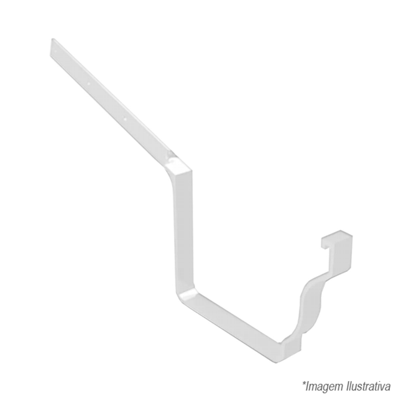 Suporte Dobrado Aquapluv Style Branco - 32208720 - TIGRE Suporte Dobrado Aquapluv Style Branco - 32208720 - TIGRE