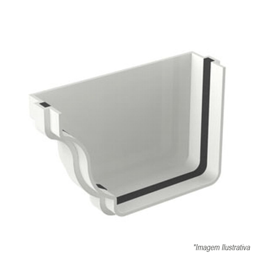 Cabeceira Esquerda Aquapluv Style Branco - 32068979 - TIGRE