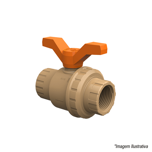 Registro de Esfera Soldável com União 20mm - Tigre