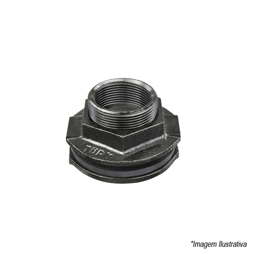 Flange Galvanizada para Caixa D'Água 1 1/2´ 126400930 Tupy