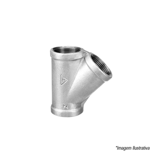 Tê Galvanizado 45º 2 1/2´ 120155102 Tupy
