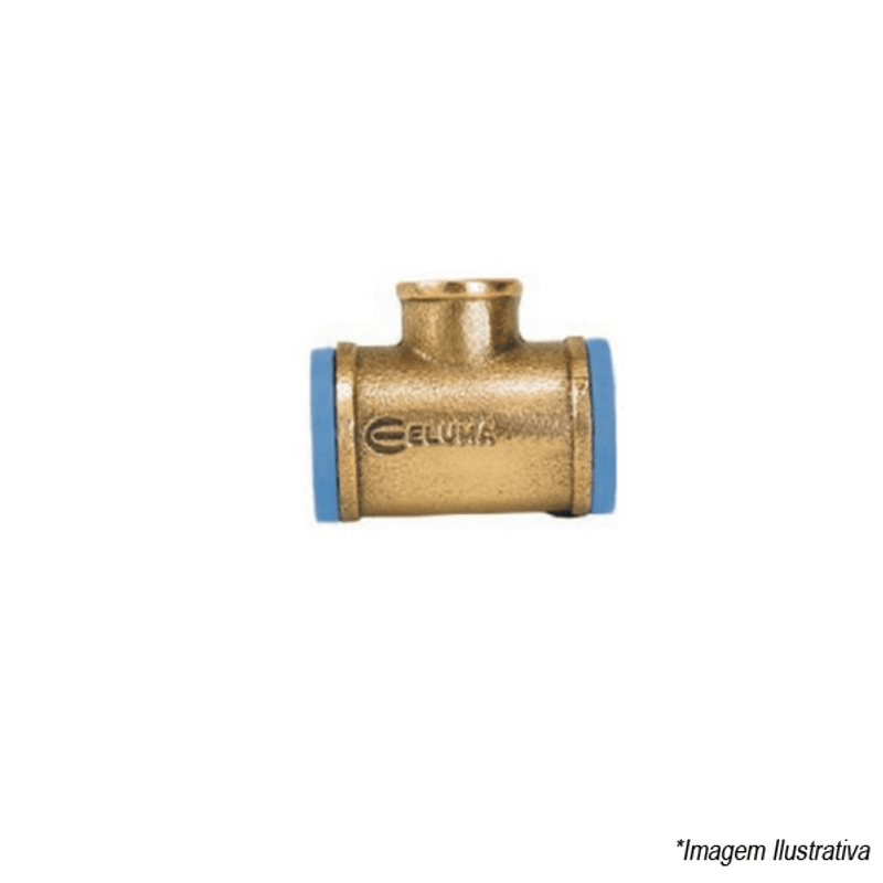 Tê Bronze Elumaplast  20mm x 1/2´ - Eluma Tê Bronze Elumaplast  20mm x 1/2´ - Eluma