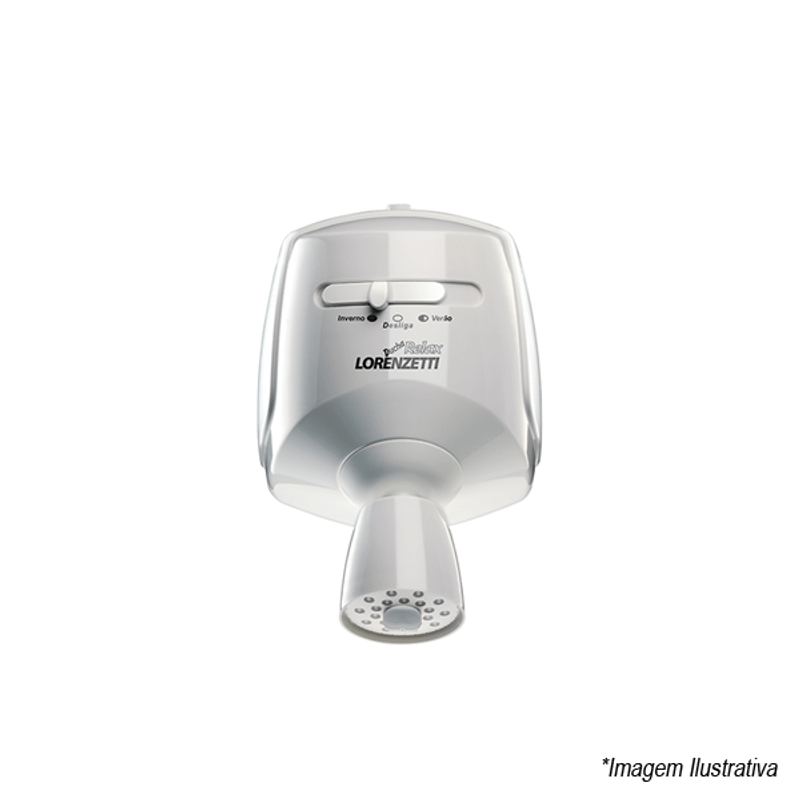Chuveiro Lorenzetti Relax Branca 220V 5500W Chuveiro Lorenzetti Relax Branca 220V 5500W