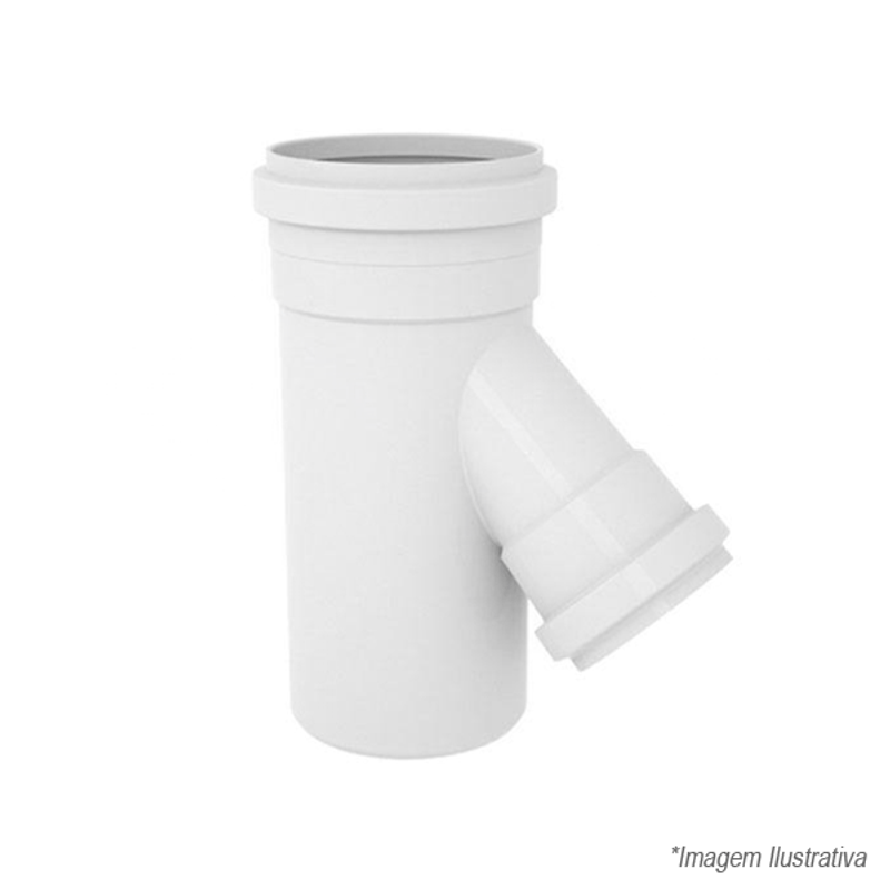 Junção Invertida Esgoto  75x75mm  3´x3´ - Tigre Junção Invertida Esgoto  75x75mm  3´x3´ - Tigre