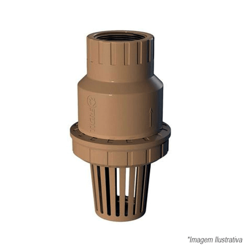 Válvula de Pé com Crivo Roscável 1.1/2´ - 27957390 - Tigre