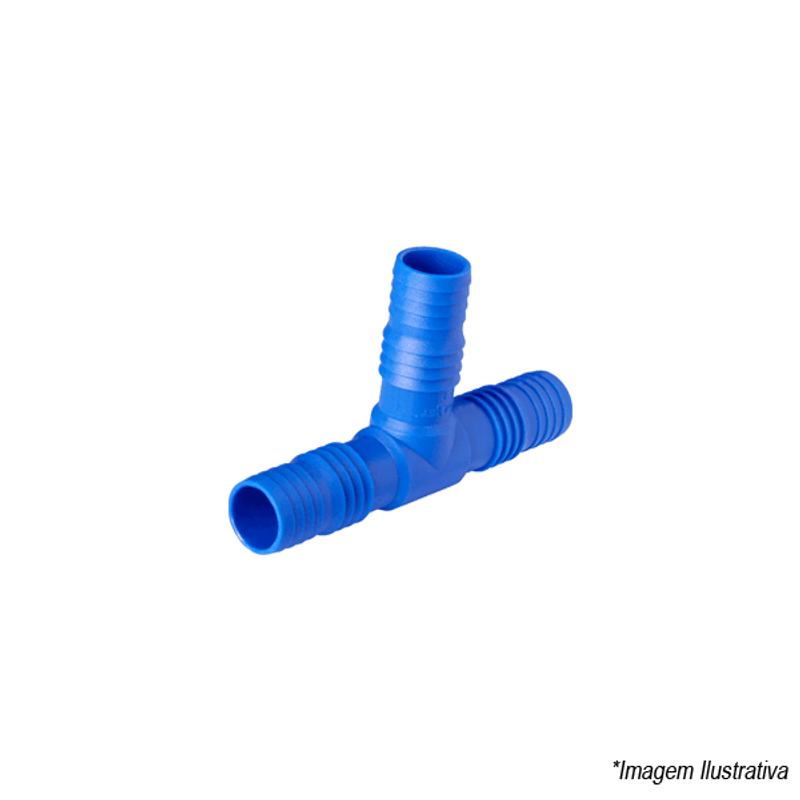 Tê polietileno 1´ Triplo 0232-1 AgroRep Tê polietileno 1´ Triplo 0232-1 AgroRep