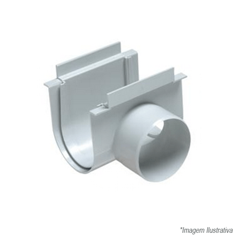 Bocal p/ Calha de Piso Normal DN 130 c/ Saída Inferior 100mm - 32030858 - Tigre Bocal p/ Calha de Piso Normal DN 130 c/ Saída Inferior 100mm - 32030858 - Tigre