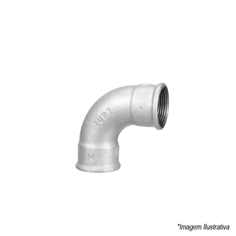 Curva Galvanizada Femea 2´ 120123887 Tupy Curva Galvanizada Femea 2´ 120123887 Tupy
