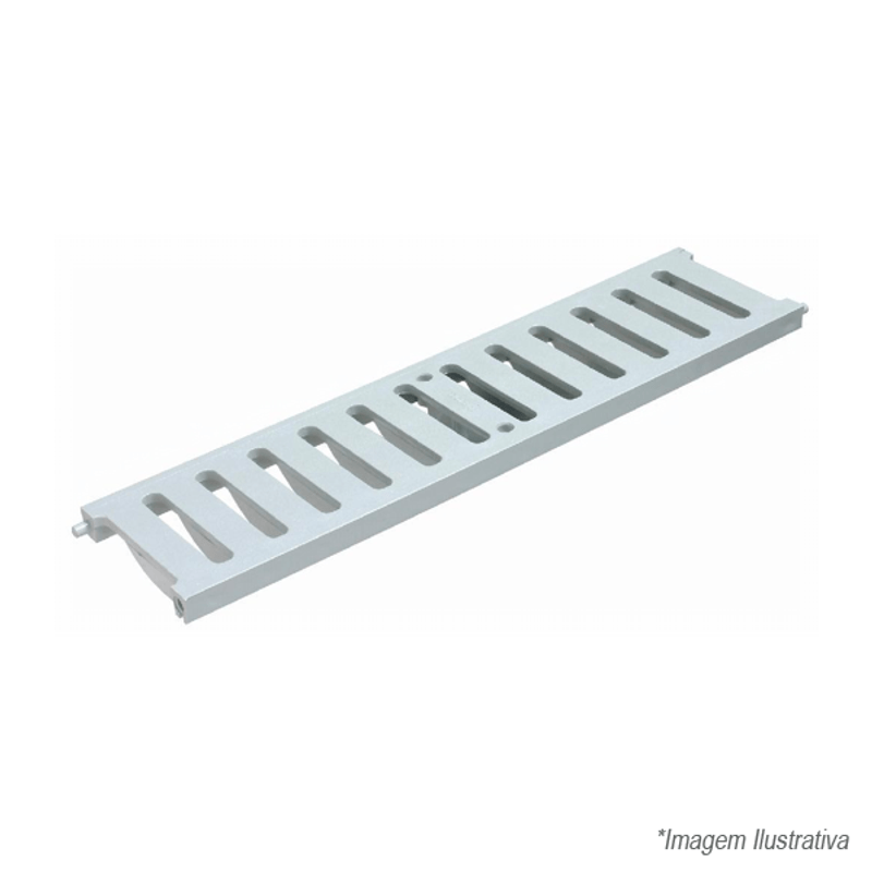 Grelha de Piso 13X50CM Branca DN 130 - 32030564 - Tigre Grelha de Piso 13X50CM Branca DN 130 - 32030564 - Tigre