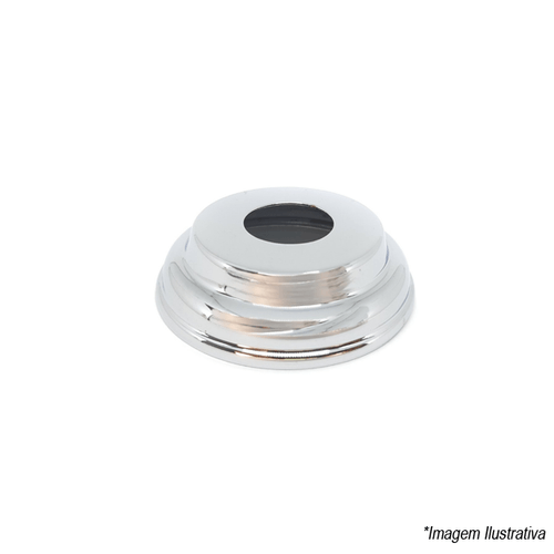 Canopla Funda 3/4´ Cromada - Mundial