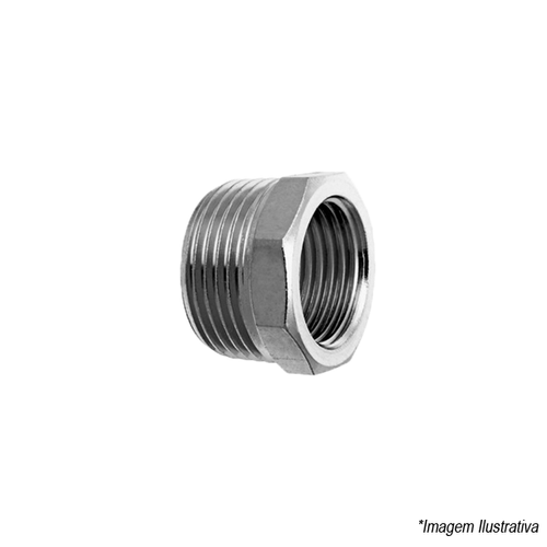 Bucha Redução Cromada 3/8x1/4 31.025C Mundial