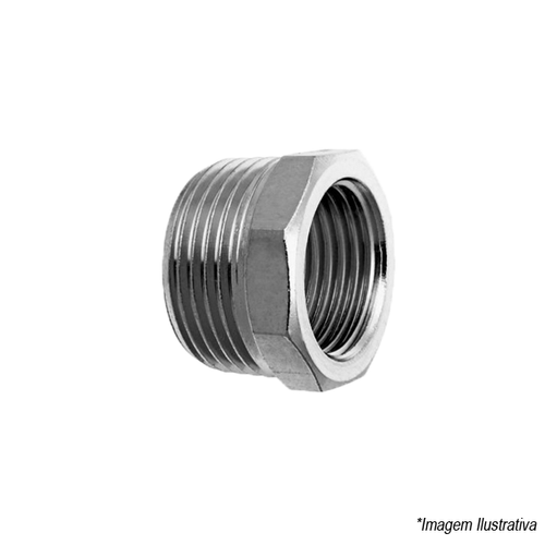 Bucha Redução Cromada 3/4x1/2 31.025/03C Mundial