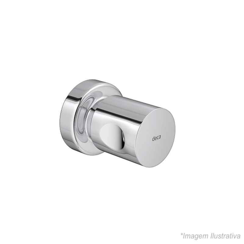 Acabamento para Registro de Gaveta 1´ Cromado Aspen - Deca Acabamento para Registro de Gaveta 1´ Cromado Aspen - Deca