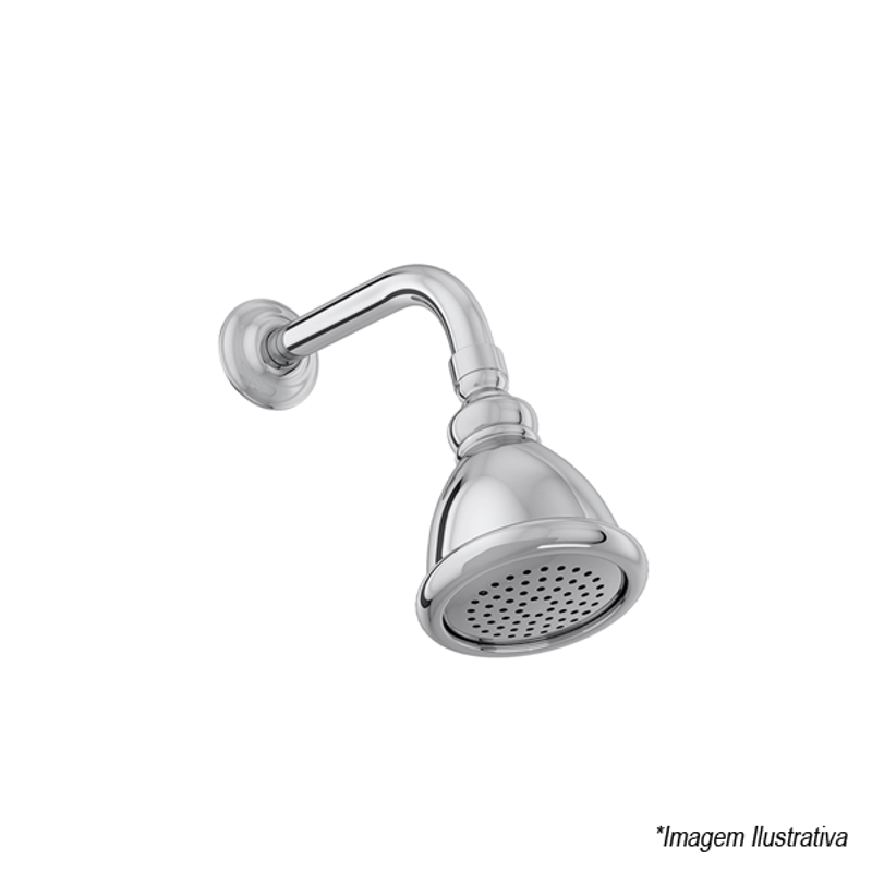 Chuveiro Com Tubo De Parede Belle Epoque 1994 - Deca Chuveiro Com Tubo De Parede Belle Epoque 1994 - Deca