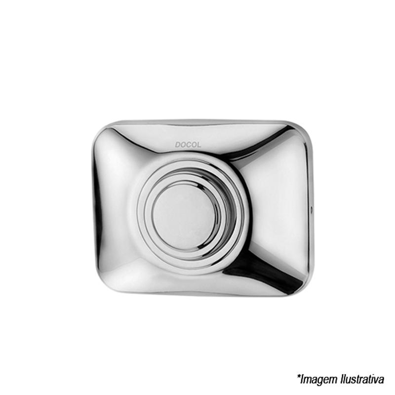 Acabamento para Válvula de Descarga Antivandalismo  Cromado - Docol Acabamento para Válvula de Descarga Antivandalismo  Cromado - Docol