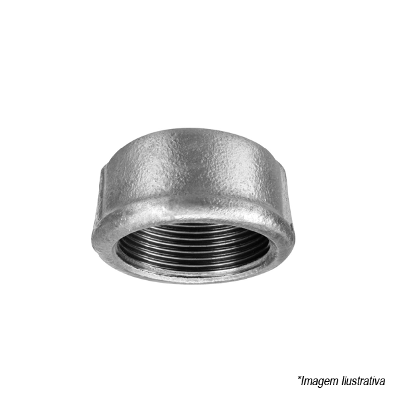 Tampão Galvanizado 3/8´ 124200333 Tupy Tampão Galvanizado 3/8´ 124200333 Tupy