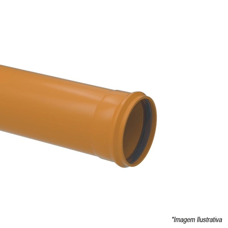 Tubo Coletor Liso Vinilfort JEI 200mm 11212727 Tigre Tubo Coletor Liso Vinilfort JEI 200mm 11212727 Tigre