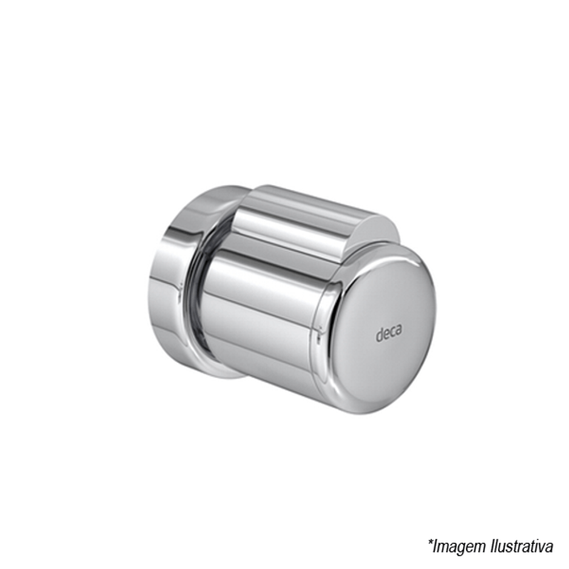 Acabamento para Registro de Gaveta e Pressão Spot  1´  Cromado - Deca Acabamento para Registro de Gaveta e Pressão Spot  1´  Cromado - Deca
