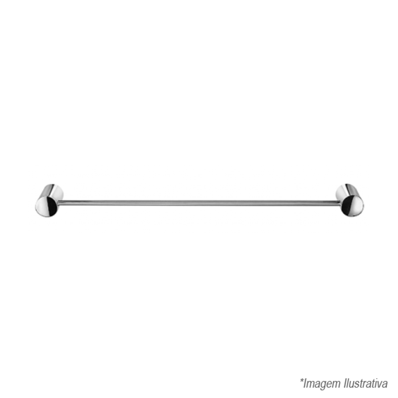 Porta Toalhas Bastão Single - Docol Porta Toalhas Bastão Single - Docol