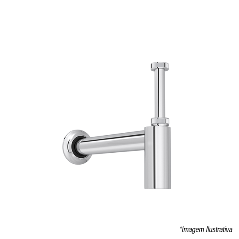 Sifão para Lavatório Cromado - Deca Sifão para Lavatório Cromado - Deca