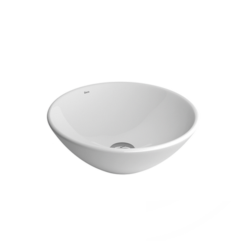 Cuba de Apoio Redonda Branco 35cm L.155.17 - Deca Cuba de Apoio Redonda Branco 35cm L.155.17 - Deca