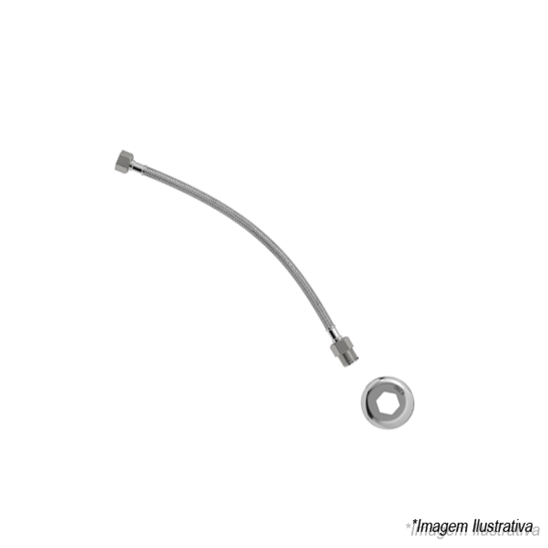 Engate Trançado Flexível  40cm - Deca Engate Trançado Flexível  40cm - Deca