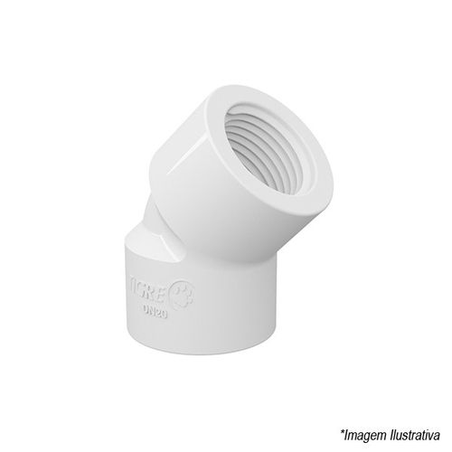 Joelho 45° Roscavel 1´ 20091908 Tigre