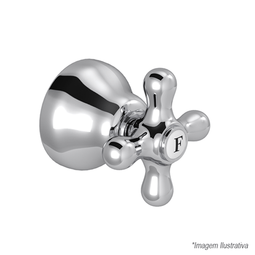 Acabamento para Registro de Gaveta Epoque  1´  Cromado - Deca