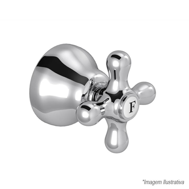 Acabamento para Registro de Gaveta Epoque 1´ Cromado - Deca Acabamento para Registro de Gaveta Epoque 1´ Cromado - Deca