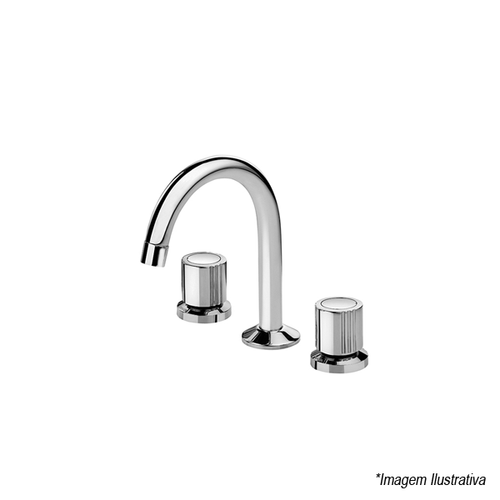 Misturador Para Lavatório De Mesa Com Bica Alta Itapema Bella - Docol
